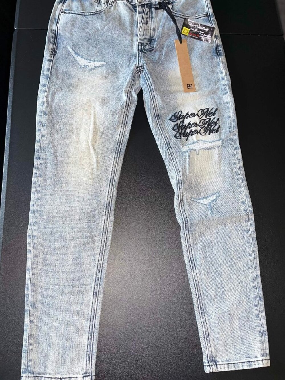 Ksubi Men's Van Winkle Graffiti Print Skinny Jeans